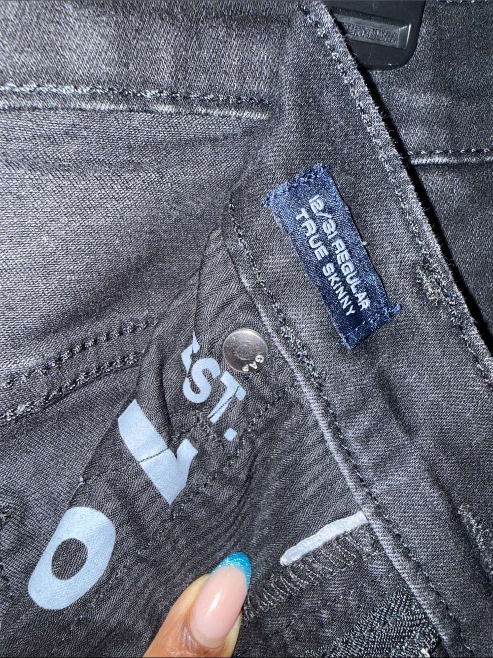 GAP Women's Black Ankle‎ Skinny Jeans - Picture 3 of 4